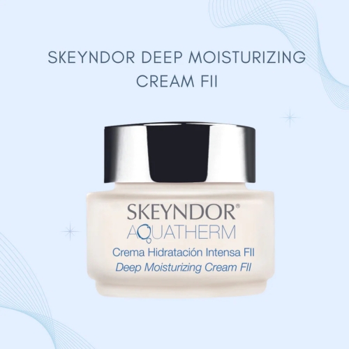 Skeyndor Aquatherm Deep Moisturising Cream FII _ Kem dưỡng phục hồi & cấp ẩm chuyên sâu cho da khô nhạy cảm