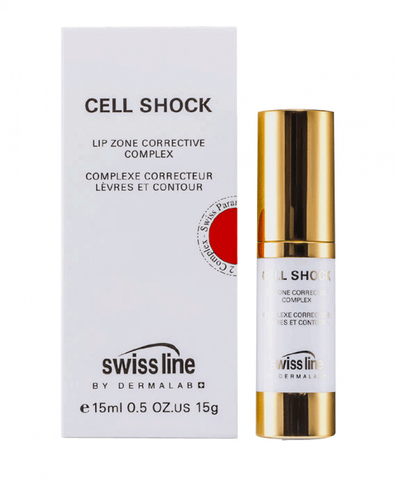 Hợp chất thông minh tái tạo hoàn hảo cho vùng môi và cằm Swissline cell shock lip zone corrective complex