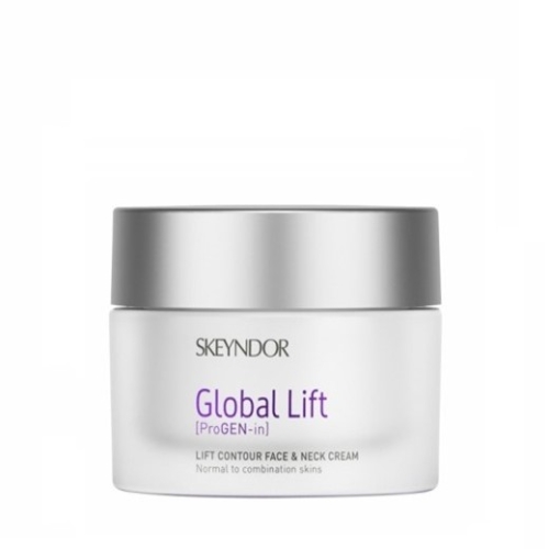 Skeyndor Global Lift Contour Face & Neck Cream_Kem dưỡng nâng cơ và định hình đường nét khuôn mặt và cổ