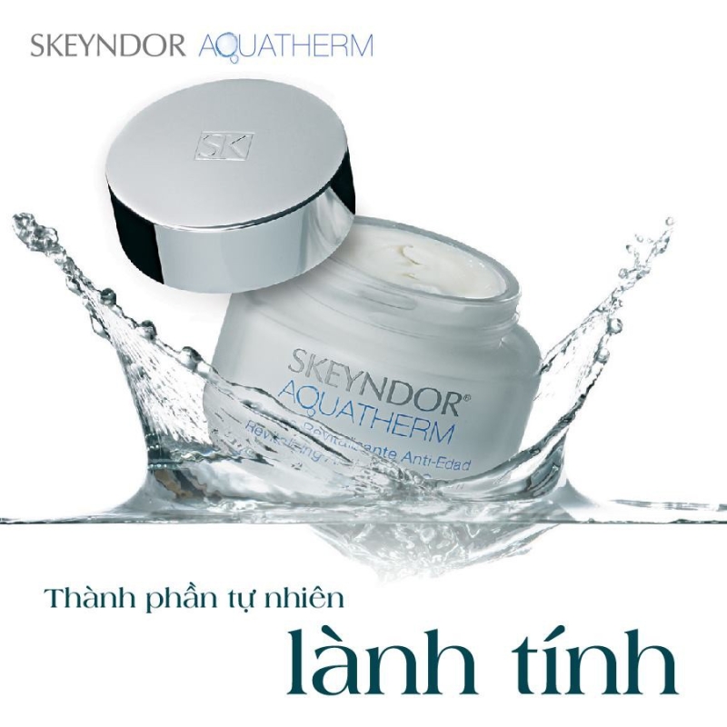 Skeyndor Aquatherm Deep Moisturising Cream FII _ Kem dưỡng phục hồi & cấp ẩm chuyên sâu cho da khô nhạy cảm