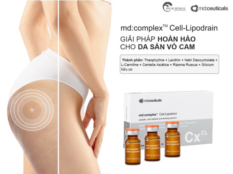 Md:Ceuticals Complex Cell-Lipodrain CX _ Tinh chất meso giảm mỡ toàn thân