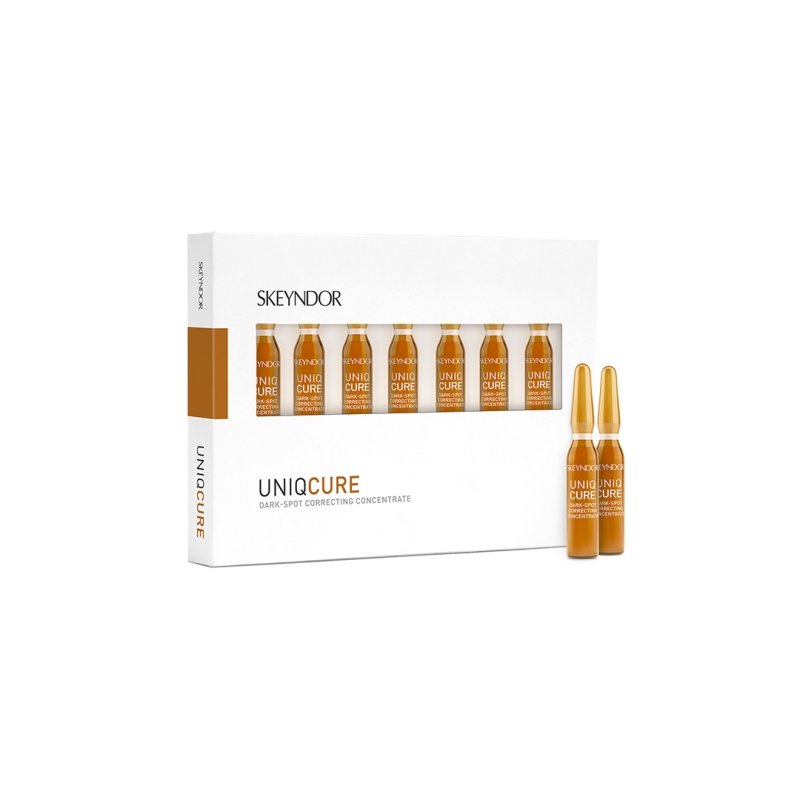 Skeyndor Uniqcure Dark Spot Correcting Concentrate 7 * 2ml _ Tinh chất đặc trị đốm nâu và phân giải sắc tố nám