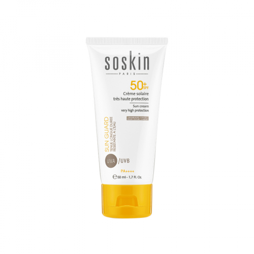 Kem Chống Nắng Dưỡng Ẩm Và Chống Lão Hóa Da  Soskin Sun Cream Very High Protection SPF50+