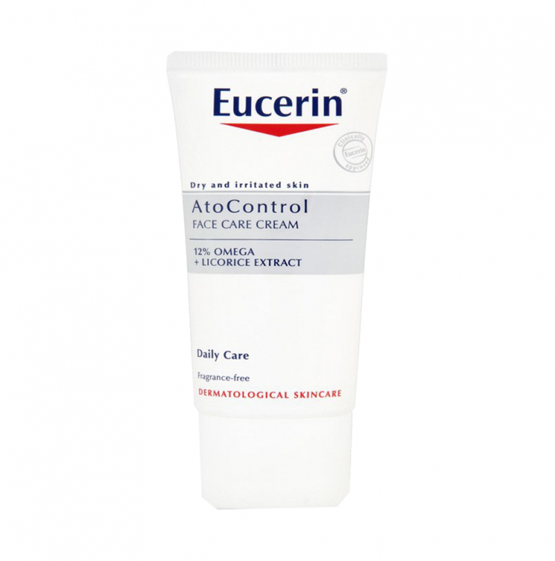 Kem dưỡng da viêm do cơ địa Eucerin ato control face care cream