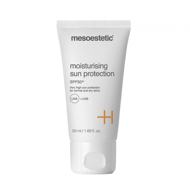 Kem chống nắng dưỡng ẩm và bảo vệ da hoàn hảo Mesoestetic moisturizing sun protection spf 50+ 