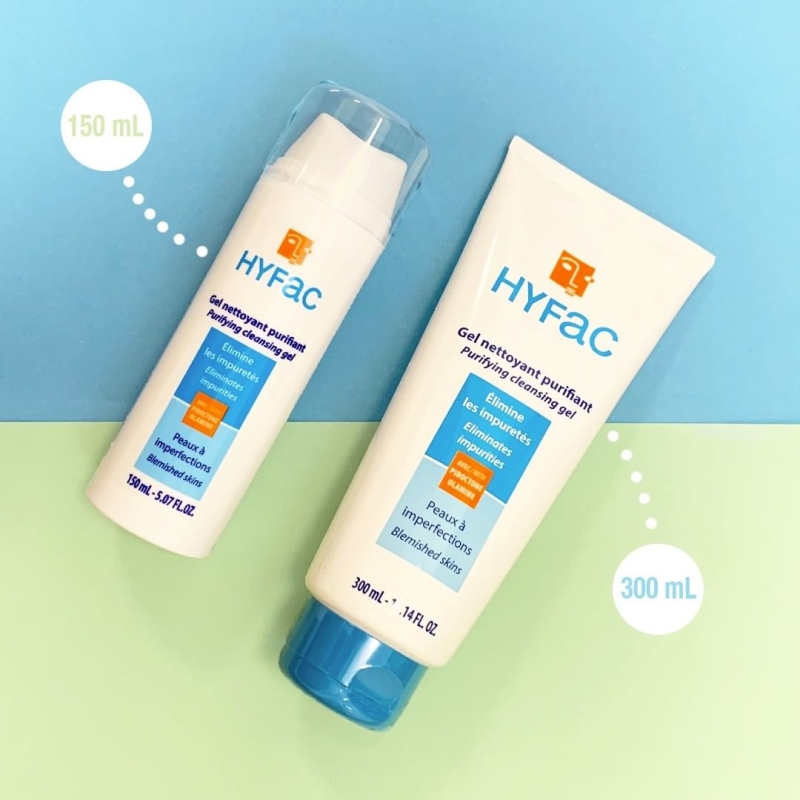 HYFAC purifying cleansing gel _ Gel rửa mặt dành cho da dầu mụn